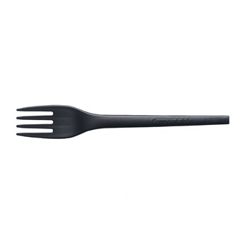 Heavy duty 6.5"compostable CPLA fork